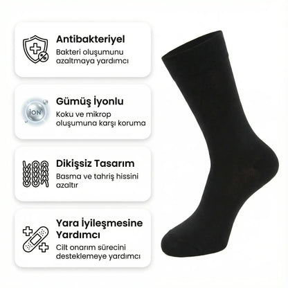 DiyabetCorabim® Gümüş Çorap